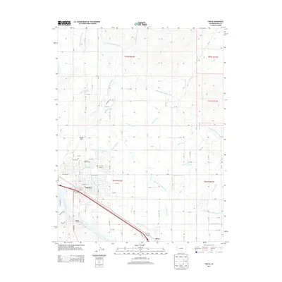 2013 Map of Fruita, 2013 Print