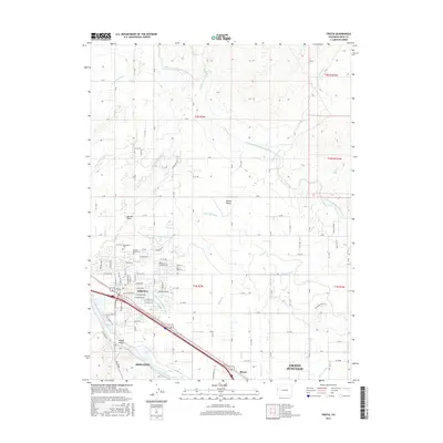 2016 Map of Fruita, 2016 Print
