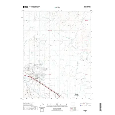 2019 Map of Fruita, 2019 Print