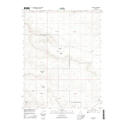 2014 Map of Fruita NW, 2014 Print