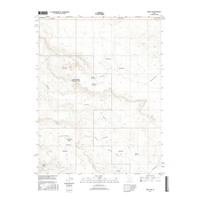 2017 Map of Fruita NW, 2017 Print