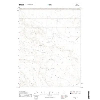 2020 Map of Fruita NW, 2020 Print
