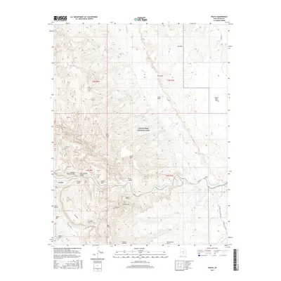 2017 Map of Fruita, 2017 Print