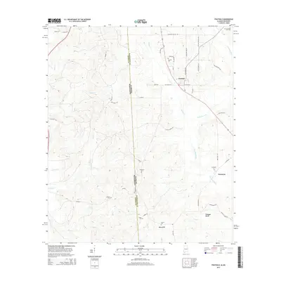 2014 Map of Fruitdale, 2014 Print