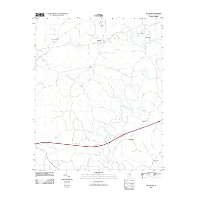 2011 Map of Fruithurst, 2011 Print