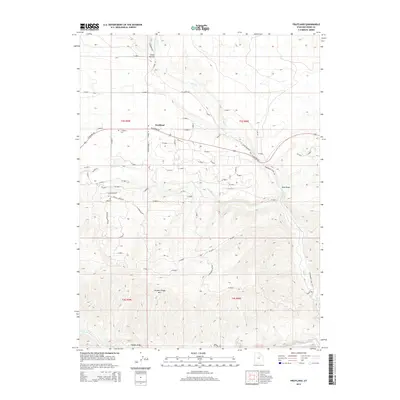 2014 Map of Fruitland, 2014 Print