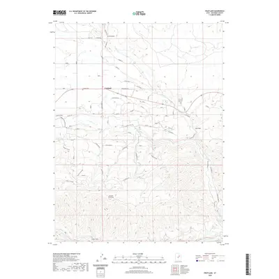 2020 Map of Fruitland, 2020 Print