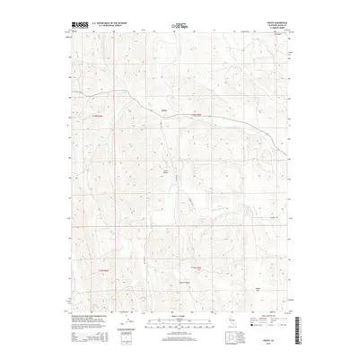 2015 Map of Fruto, 2015 Print