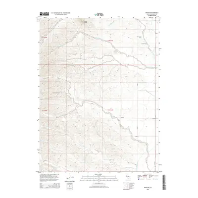 2015 Map of Fruto NE, 2015 Print