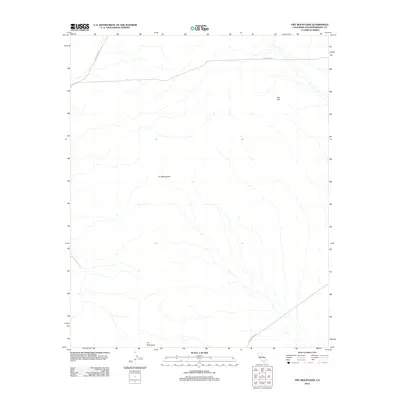 2012 Map of Fry Mountains, 2012 Print