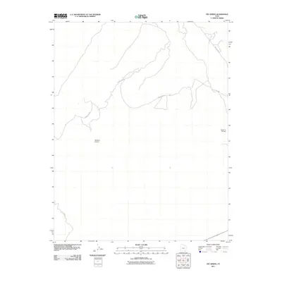 2011 Map of Fry Spring, 2011 Print