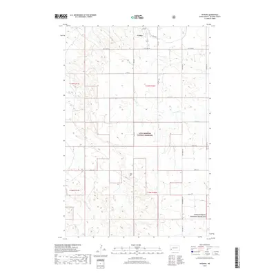 2018 Map of Fryburg, 2018 Print