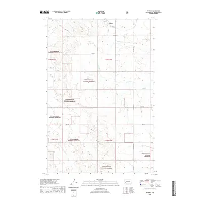 2020 Map of Fryburg, 2020 Print