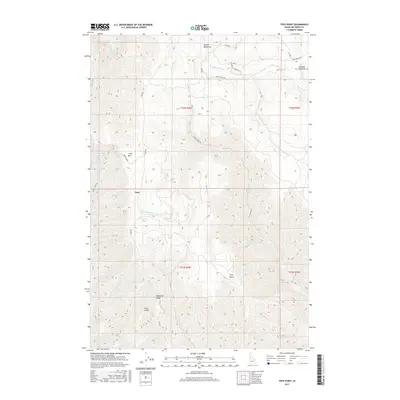 2017 Map of Frye Point, 2017 Print