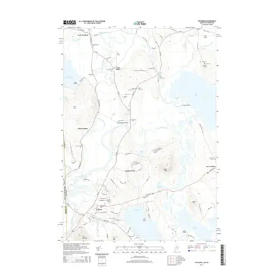 2014 Map of Fryeburg, 2014 Print