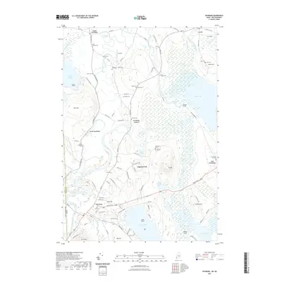 2021 Map of Fryeburg, 2021 Print