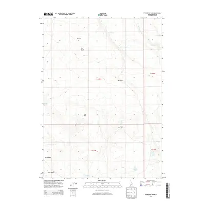 2013 Map of Frying Pan Basin, 2013 Print