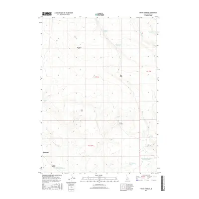 2017 Map of Frying Pan Basin, 2017 Print