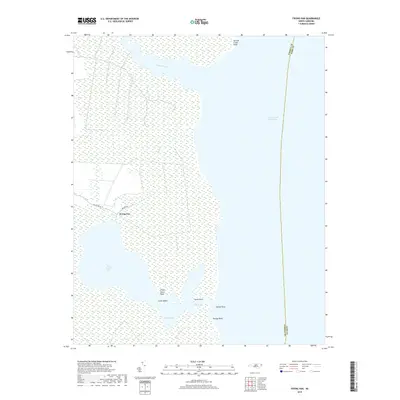 2019 Map of Frying Pan, 2019 Print