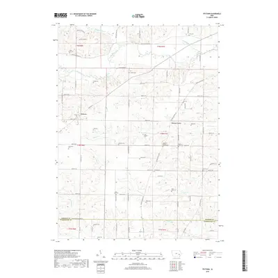 2018 Map of Frytown, 2018 Print