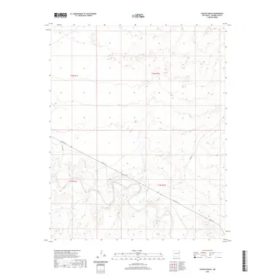 2020 Map of Fuentes Ranch, 2020 Print