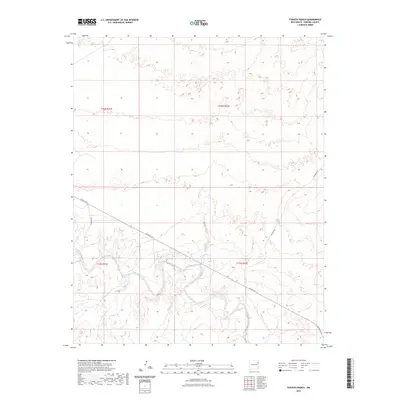2023 Map of Fuentes Ranch, 2023 Print