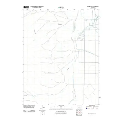 2010 Map of Fulcher Gulch, 2010 Print