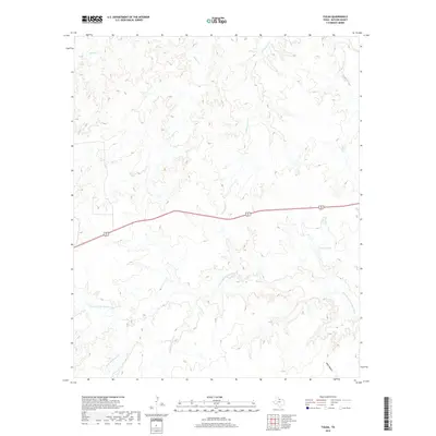 2019 Map of Fulda, 2019 Print