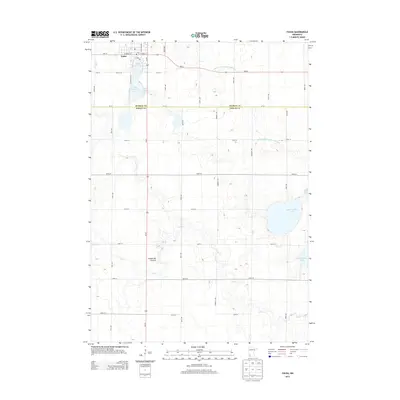 2013 Map of Fulda, 2013 Print