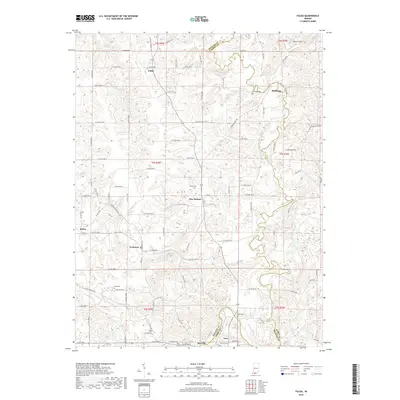 2019 Map of Fulda, 2019 Print