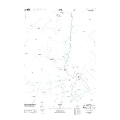 2013 Map of Fulks Run, 2013 Print