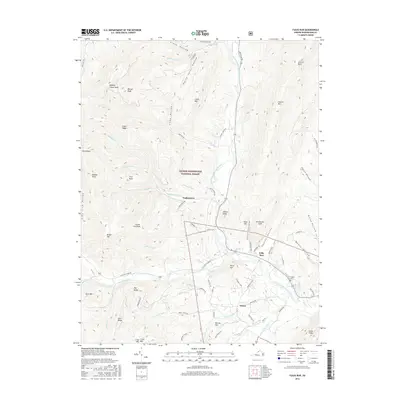 2016 Map of Fulks Run, 2016 Print