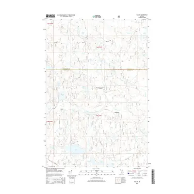 2014 Map of Fuller, 2014 Print