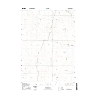 2015 Map of Fuller Reservoir, 2015 Print