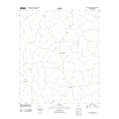 2011 Map of Fullers Crossroads, 2011 Print