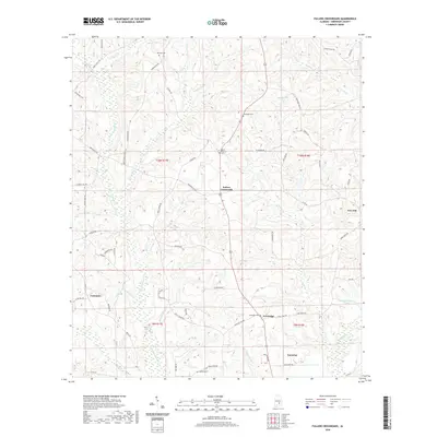 2020 Map of Fullers Crossroads, 2020 Print
