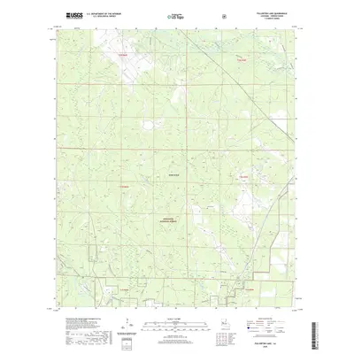 2020 Map of Fullerton Lake, 2020 Print