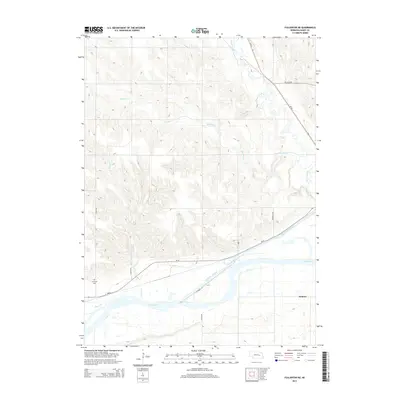 2014 Map of Fullerton NE, 2014 Print