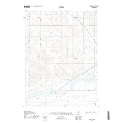 2017 Map of Fullerton NE, 2017 Print