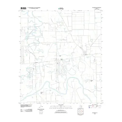 2010 Map of Fulshear, 2010 Print