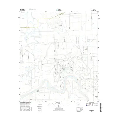 2016 Map of Fulshear, 2016 Print