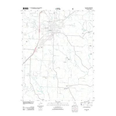 2012 Map of Fulton, 2012 Print
