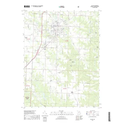 2017 Map of Fulton, 2017 Print