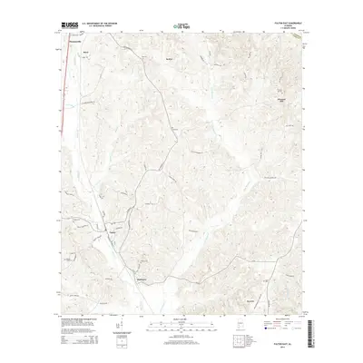 2014 Map of Fulton East, 2014 Print