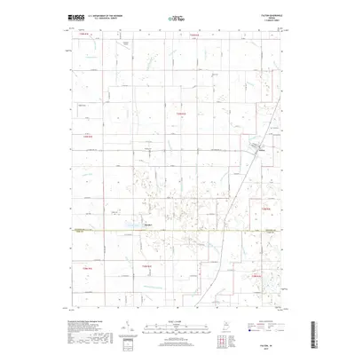 2019 Map of Fulton, 2019 Print