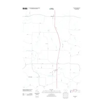 2013 Map of Fulton, 2013 Print