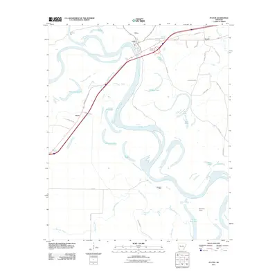 2011 Map of Fulton, 2011 Print