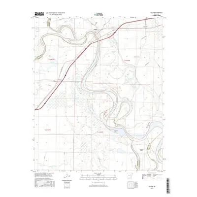 2017 Map of Fulton, 2017 Print