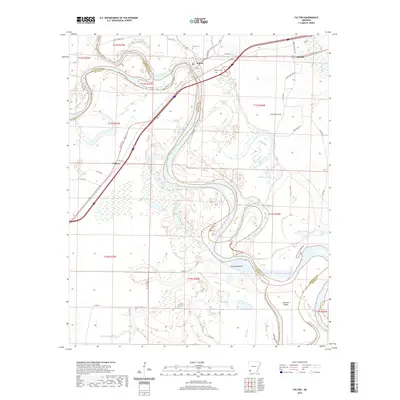 2020 Map of Fulton, 2020 Print