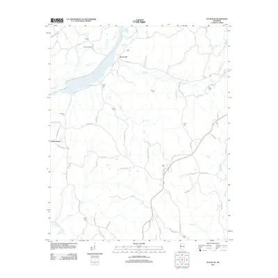 2012 Map of Fulton NE, 2012 Print